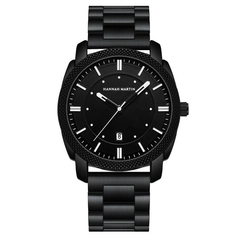 Men's Classic Stainless Steel Watch – Waterproof, Luxury Design